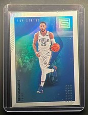 2019-20 Panini Contenders Optic Ben Simmons #25 Playing the Numbers Game 76ers