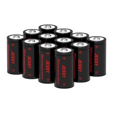 12 Pack CR123A Lithium Batteries, 3.7V Rechargeable Batteries for Arlo Wirele...