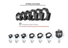 Leofoto TDC-28  CF-9 28mm Clasp/Collar  3/8" Screw Stud