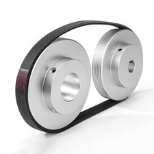 6PJ Multi Ribs Groove Pulley V Belt Rib Motor Transmission Drives Wheel 60-100mm