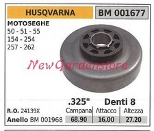 Pignone HUSQVARNA motore motosega 50 51 55 154 254 257 262 001677