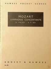 Mozart Symphonie Concertante KV 364 Mini Score