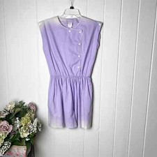 Vintage Purple Ombre Romper - size 9/10