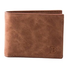 2022 New Fashion Leather Men's Wallet with Coin Bag Slim New Design Money Wallet