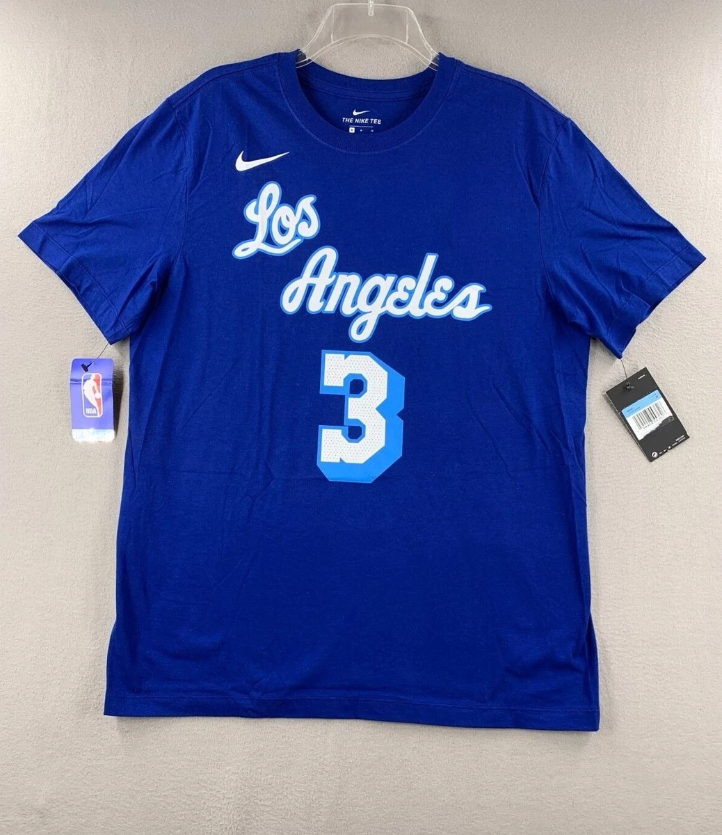 Anthony Davis Los Angeles Lakers City Edition Nike Dri-FIT NBA Swingman  Jersey.