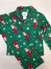 ELF ON A SHELF Boy / Girl Toddler 2T Pajama Set CHRISTMAS Sleepwear Button PJ's