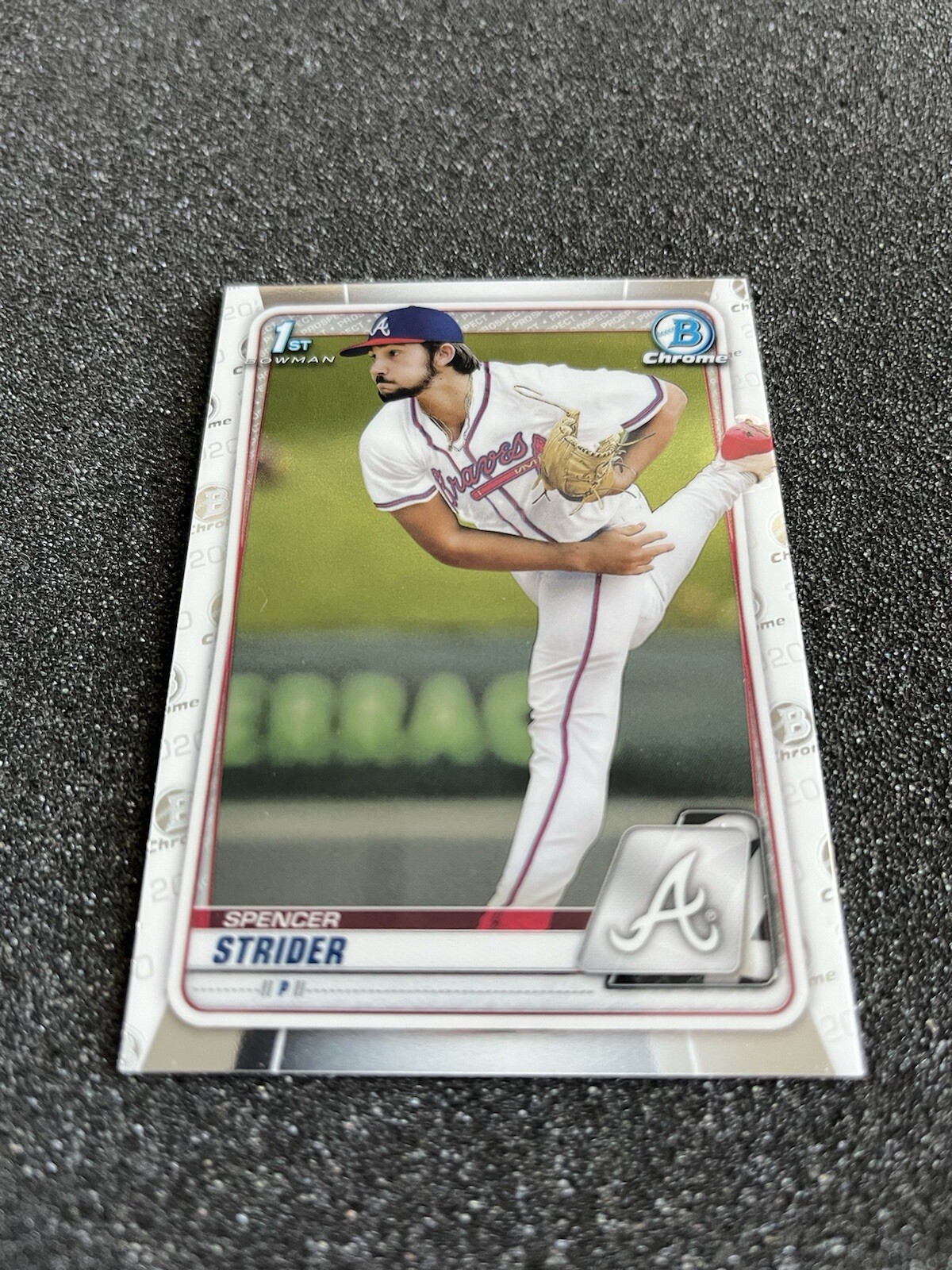 2020 SPENCER STRIDER BOWMAN CHROME 1ST #BD-20 ATLANTA BRAVES