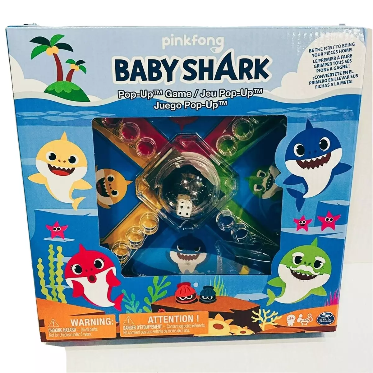  Spin Master Baby Shark Childrens Play Time Pop Up