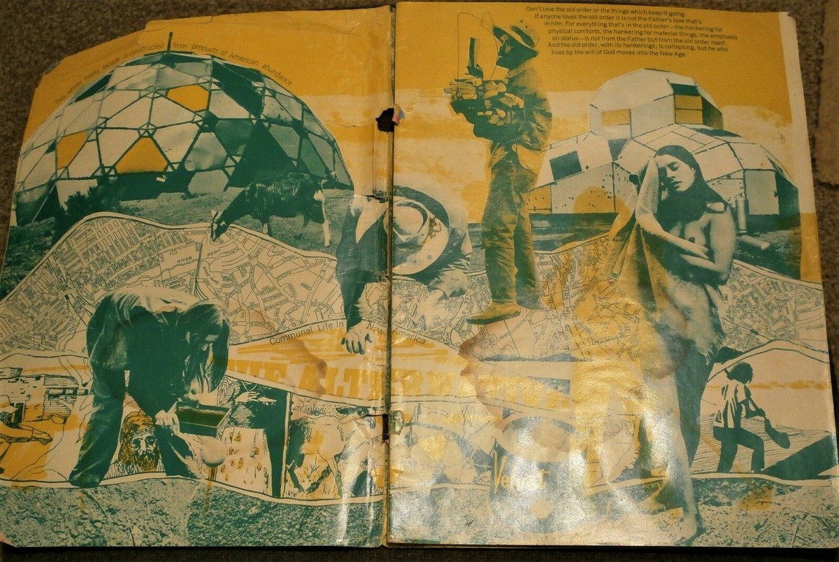 OZ # 30 magazine with Jimi Hendrix poster UK issue October 1970