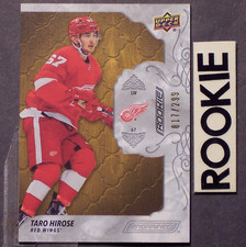 TARO HIROSE 2019-20 Upper Deck Engrained /299 #67 ROOKIE Detroit Red Wings RC