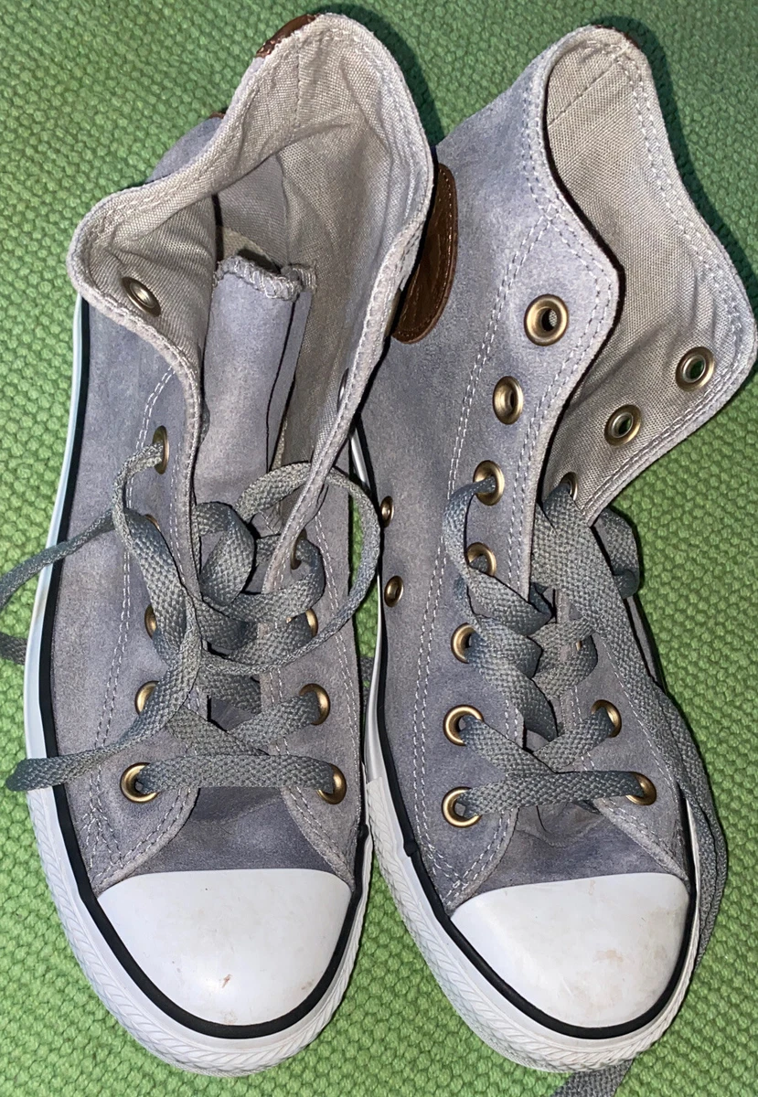 Grey suede 2024 converse all stars