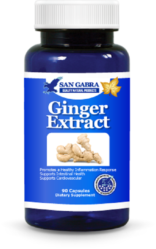 Ginger Extract, Reduce Nausea, Swelling, Used for Menstrual Cramps