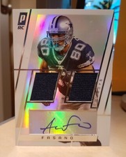 2006 Topps Paradigm 010/299 Anthony Fasano Rookie Auto DALLAS COWBOYS NOTRE DAME