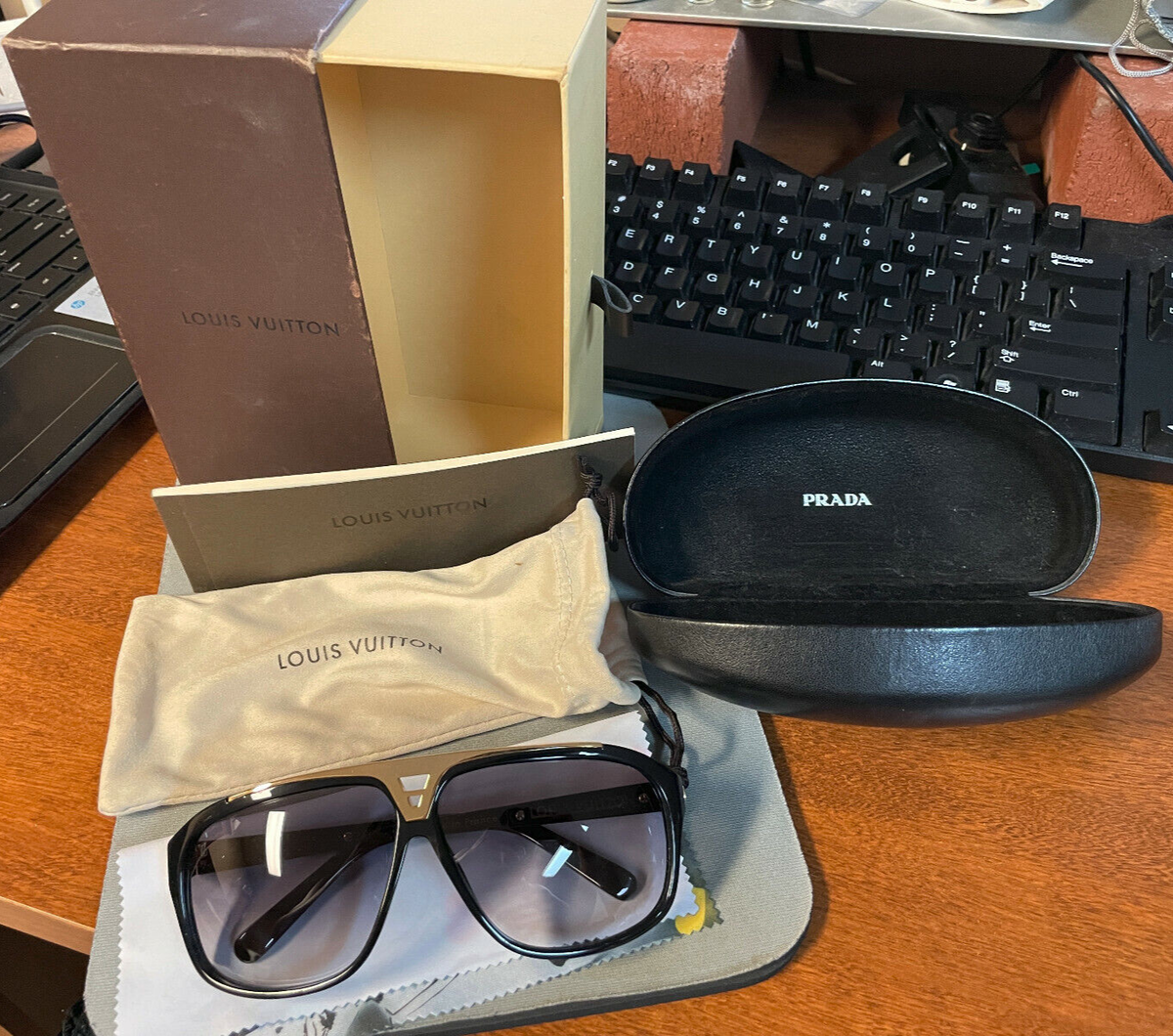 Louis Vuitton - Evidence Sunglasses Black Gold (unisex Louis Vuitton - Evidence Sunglasses Black Gold (unisex