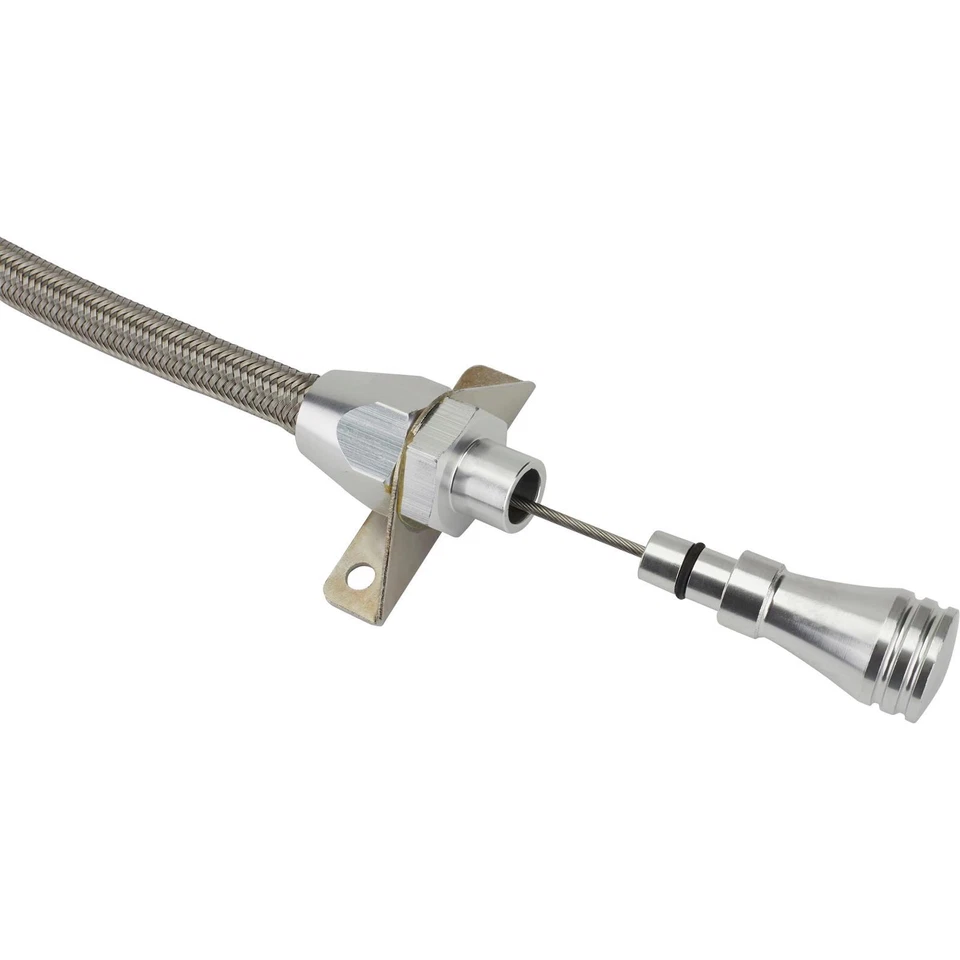 Varilla de medición de transmisión flexible GM TH-350/TH-400, montaje en firewall Foto 4 de 4