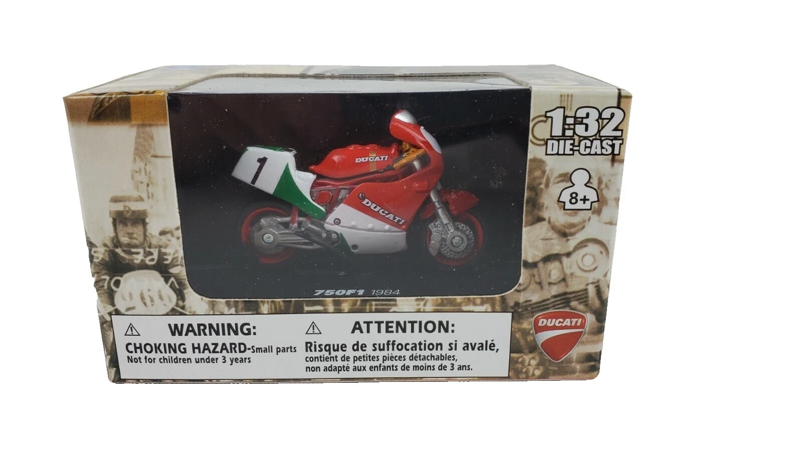 New-Ray 1:32 Scale Diecast Motorcycles & ATVs with Unopened Box