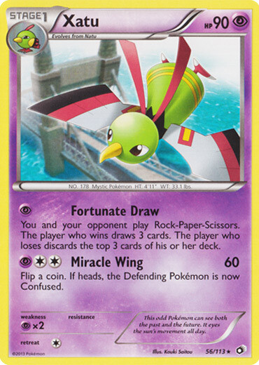 Pokemon - Xatu - 56/113 - Rare - Legendary Treasures - NM
