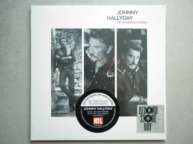 Vinyles singles Johnny Hallyday