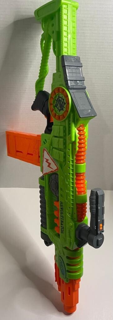 Revoltinator Nerf Zombie Strike Toy Motorized Blaster & 18 Nerf Darts 