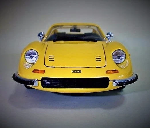 Ferrari Race Car Custom Built Metal Body 1:18 Scale Model Le Mans12Racer24Racing - Image 3 of 4