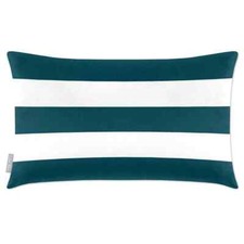 Luxury Filled Rectangle Oblong Eco-Cushion Sofa 3 Stripes Horizontal Many Colour