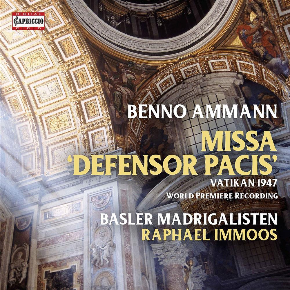Missa Defensor Pacis - Benno Ammann (Audio Cd)