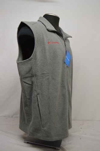 NEW Columbia NCAA Wisconsin Badgers Flanker Polar Fleece Vest Sz 2XL AM0196 - Picture 8 of 8