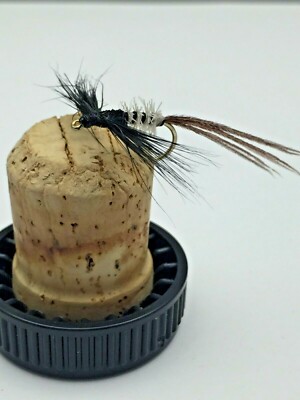 BestCity Fliegenfischen PRIME Kollektion ausgegeben schwarz Drake MAYFLY 8ER-PACK Größe 10/12