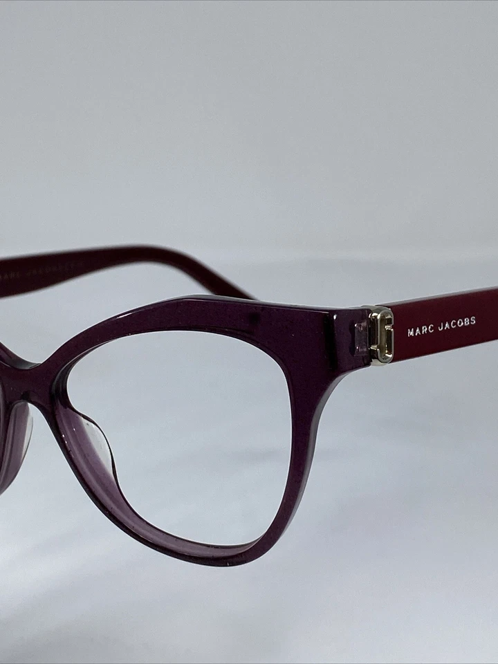 Marco de gafas de diseñador MARC JACOBS 112 OBC púrpura brillante/rojo 51-14-135 Foto 4 de 4