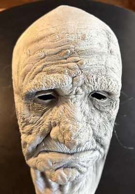 RARE HTF Don Post 2003 Texas Chainsaw Massacre Grandpa Mask Paper Magic