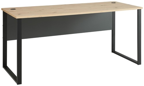 Komplettbüro Büroset MEMPHIS VII 5-teilig Front Artisan Eiche Korpus Graphit - Bild 8 von 10