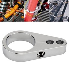 1 1/4" Motorcycle Handlebar Brake Clutch Cable Clamp Holder Fix For Harley Bike