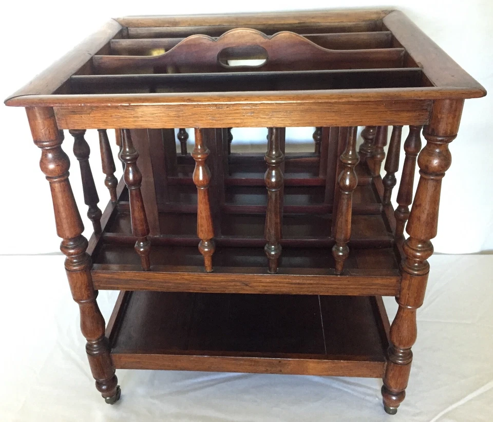 Soporte de música Canterbury de palo de rosa del siglo XIX - Período georgiano tardío Foto 2 de 4