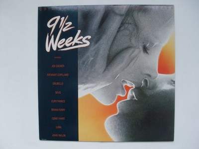 9 1/2 WEEKs, Soundtrack, u.a. Joe Cocker, Eurythmics, Bryan Ferry, LP Vinyl 12''