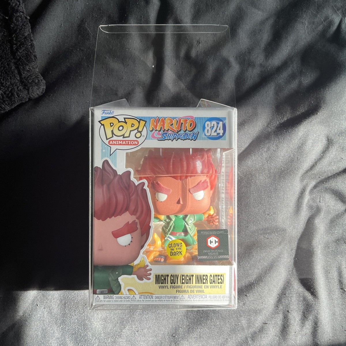 Funko Pop! Might Guy Naruto Eight Inner Gates Glow #824 Chalice