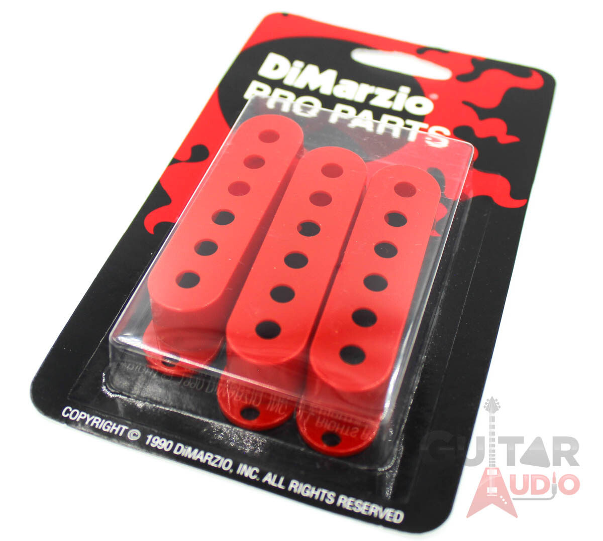 Чехлы для звукоснимателя DiMarzio комплект 3 для Fender StratStratocaster - КРАСНЫЙ DM2001RD 3290₽