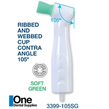 Dental Disposable Prophy Angles Soft 105° -Latex Free 500 pcs