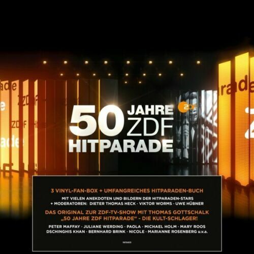 50 Jahre ZDF Hitparade (NEW Factory Sealed Vinyl 3LP Box Set) R222 - Afbeelding 1 van 2