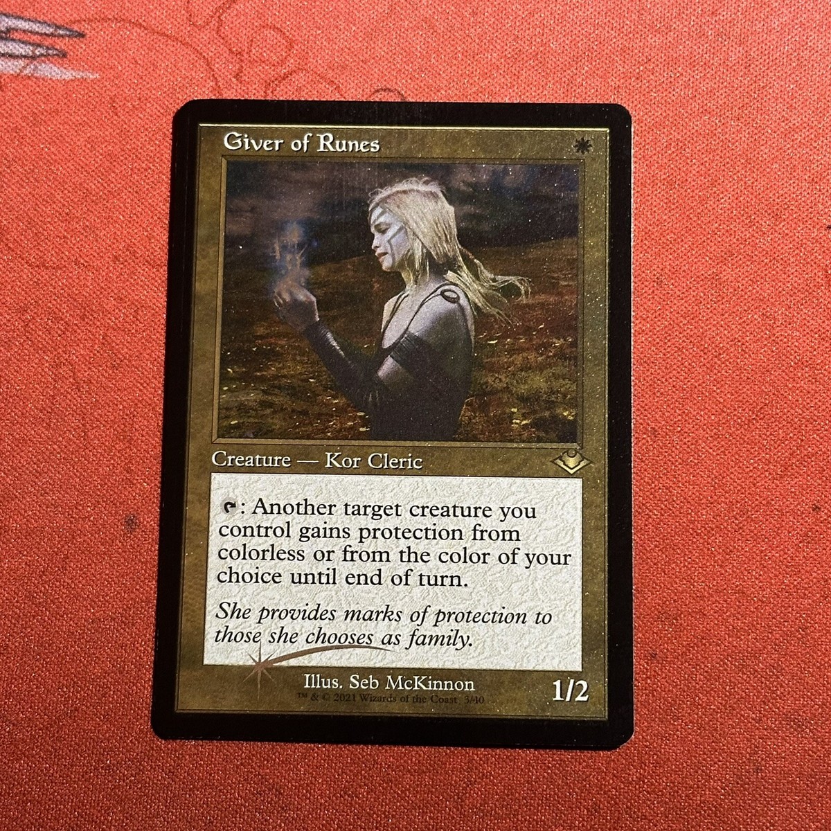 Giver Of Runes Etched Foil MTG Single, Modern Horizons 1, Rare 3
