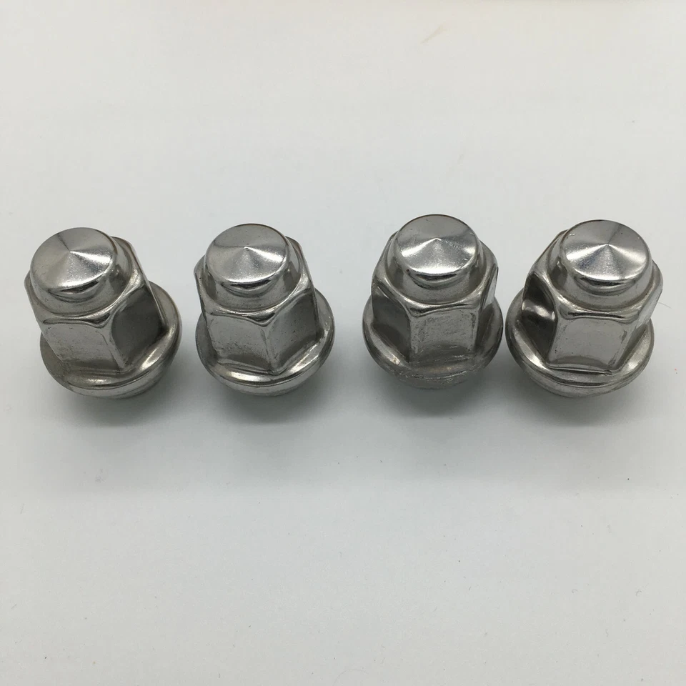  16 Wheel Nuts 12x1.5 American Eagle Bulge Chrome Lug Nut-3/4 Hex  - Image 3 of 3