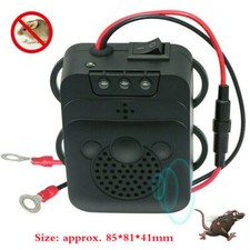 ABS Vehicle Ultrasonic Rat Rodent Pest Animal Deterrent Repellent Mouse Repeller