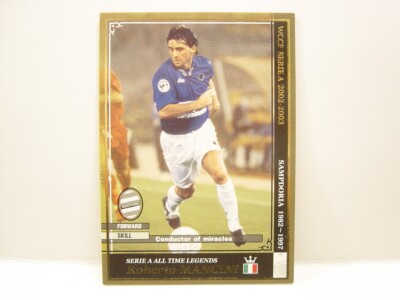 Panini WCCF 2002-03 ATLE Roberto Mancini 1964 Italy　No.10 UC Sampdoria Serie FW