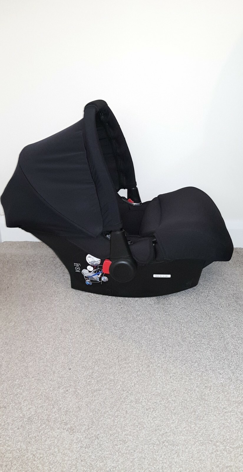 Ickle Bubba Stomp V3 Galaxy Car Seat & Isofix Base Black eBay