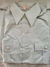 Original sehr gut erhalten DDR NVA Volkspolizei Uniformbluse Hemdbluse Kurzarm