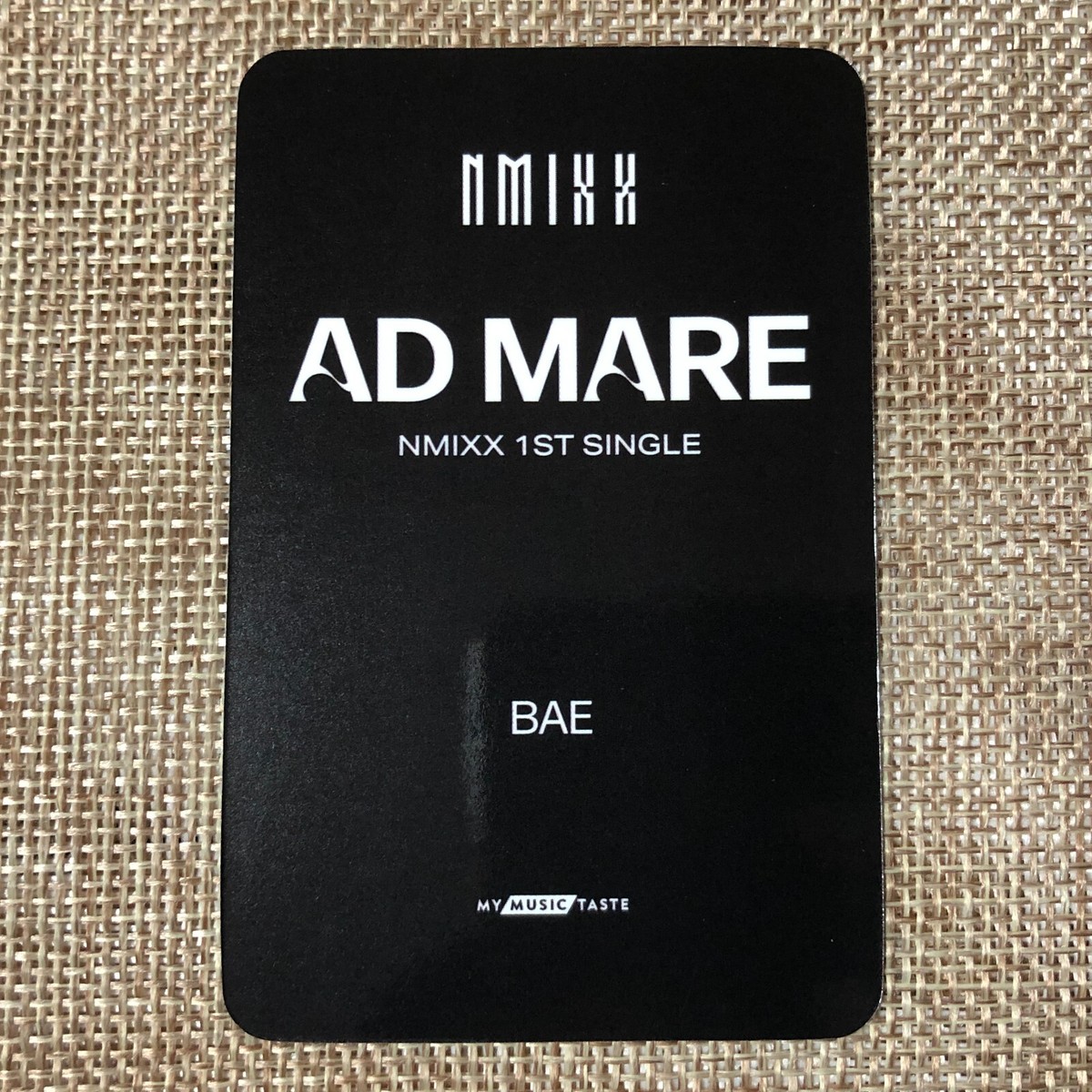 NMIXX BAE [AD MARE] Official Photocard, MMT My Music Taste