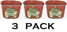 3x Chef Boyardee LASAGNA With meat Microwave Pasta 7.5 Oz - 3 PACK