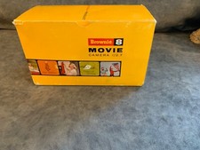 Brownie 8 Movie camera in box with instuctions F2.7 Antique