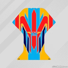 2016 FA ALONSO STYLE FLOOR OTK 2019 TRAY STICKER - KARTING - JakeDesigns