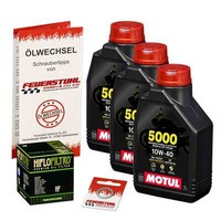 Honda XL 650 V Transalp (RD10) 00-01, Motul 10W40 ÖL + Hiflo ÖLfilter, MotoröL