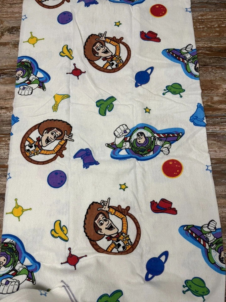 Manta Disney Pixar Toy Story 2 Nueva en Paquete De Colección Doble/Completo Buzz Woody Foto 4 de 4